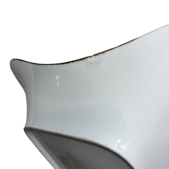 Cacilie butterfly roses Salad Dessert Plate 8 Inch saquare bavarian vintage rare - Picture 5 of 8